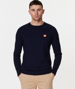 Les Deux Etienne Cashton Knit Navy