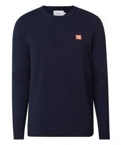 Les Deux Etienne Cashton Knit Navy