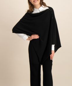 Balmuir Bmuir Lausanne Poncho Black