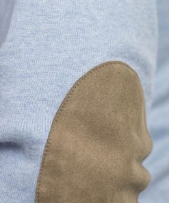 Hansen & Jacob Cotton Cashmere Crewneck Light Blue