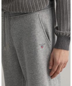 Gant Originals Sweat Pants Grey Melange