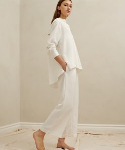 A Part of the Art Airy Shirt Soft Modal White