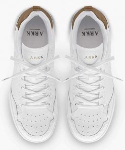 Arkk Visuklass Leather s-c18 Sneaker Men White Desert Brown