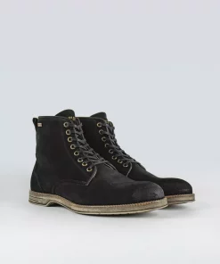 Sneaky Steve Boxxie Suede Boots Black