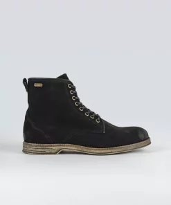 Sneaky Steve Boxxie Suede Boots Black