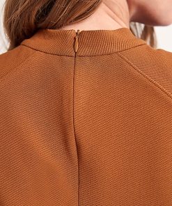 Comma, Sleeveless Top Cinnamon