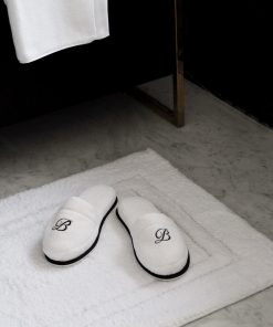 Balmuir Portofino Slippers White