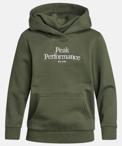 Peak Performance Original Hoodie Junior Thrill Green