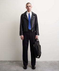 Tiger of Sweden Axton Leather Jacket Black