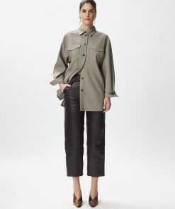 Gestuz Marisolgz Shirt Black/White Houndstooth