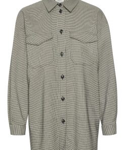 Gestuz Marisolgz Shirt Black/White Houndstooth