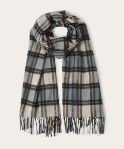 Part Two Kecita Scarf Neutral Check
