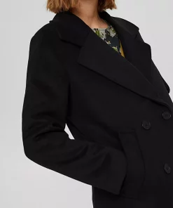 Esprit Wool Blend Coat Black