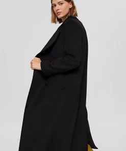 Esprit Wool Blend Coat Black
