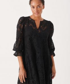 Part Two Lay Dress Black