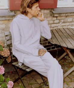 Billebeino Twill Long Hoodie Grey Melange