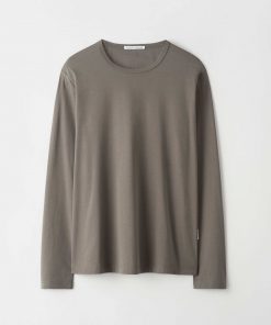 Tiger of Sweden Olaf LS T-shirt Dark Mink