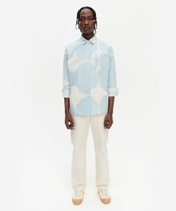 Marimekko Pikkuakseli Kivet Shirt Blue
