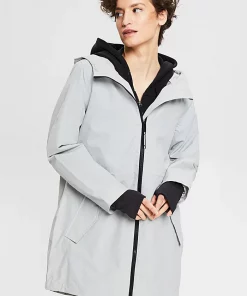 Esprit Parka Jacket Pastel Grey