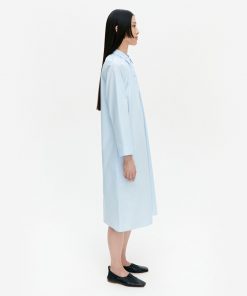 Marimekko Ilolle Solid Dress Light Blue