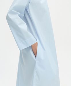 Marimekko Ilolle Solid Dress Light Blue