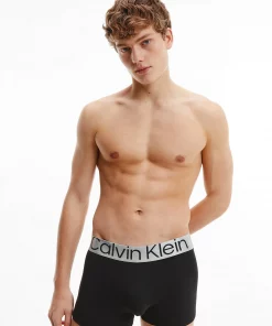Calvin Klein 3-Pack Trunks Black
