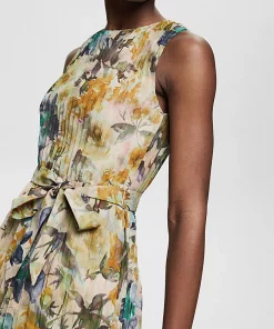 Esprit Chiffon Dress Offwhite