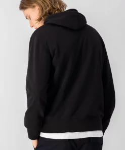 Champion Script Logo Hoodie Black