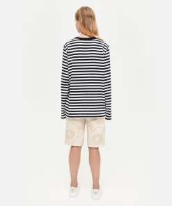 Marimekko Ruoti Tasaraita Unikko Ls Unisex