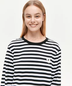 Marimekko Ruoti Tasaraita Unikko Ls Unisex