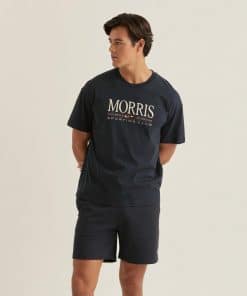 Morris Stockholm Buxton Tee Blue