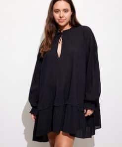 Envii Enteresa Ls Dress Black