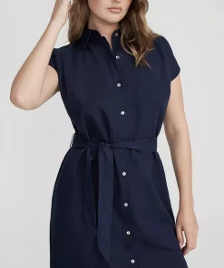 Holebrook Stina Shirt Dress Navy