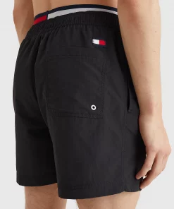 Tommy Hilfiger Logo Swimwear Black