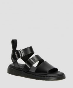 Dr. Martens Gryphon Sandals Black Brando