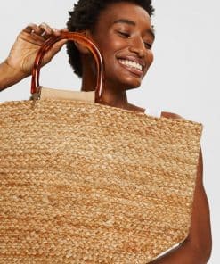 Esprit Jute Bag Camel