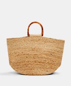 Esprit Jute Bag Camel