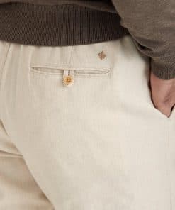 Morris Stockholm Winward Linen Pants Off White