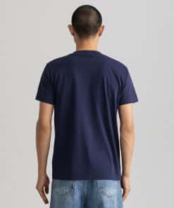 Gant Tonal Archive Shield T-shirt Evening Blue