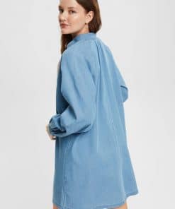 Esprit Denim Dress Light Blue Washed