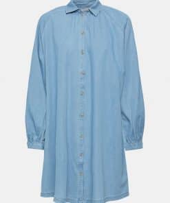 Esprit Denim Dress Light Blue Washed