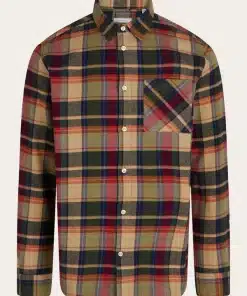 Knowledge Cotton Apparel Light Flannel Shirt