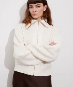 Envii Enwashington Ls Cardigan Gardenia