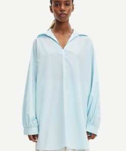 Samsoe & Samsoe Gitte Blouse Iced Aqua