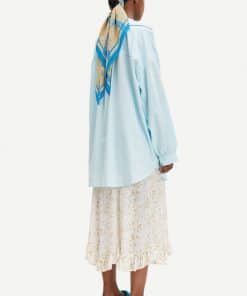 Samsoe & Samsoe Gitte Blouse Iced Aqua