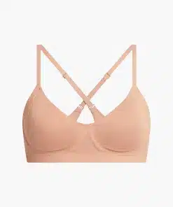 Calvin Klein Light Lined Bonded Flex Bralette Clay