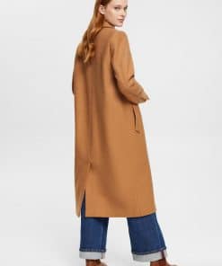 Esprit Wool Coat Caramel