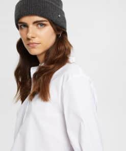 Esprit Wool/Cashmere Beanie Grey