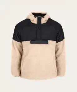 Knowledge Cotton Apparel Teddy Oversized Anorak