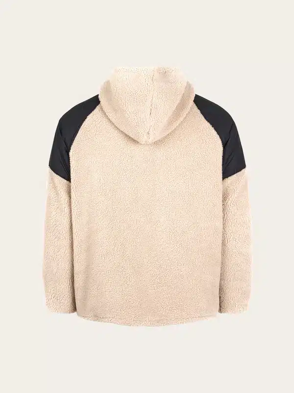 Knowledge Cotton Apparel Teddy Oversized Anorak